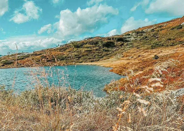 Charming Overlooking Vegglifjell Tatil Evi